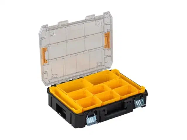 TSTAK V 9-Compartment Organizer with Clear Lid