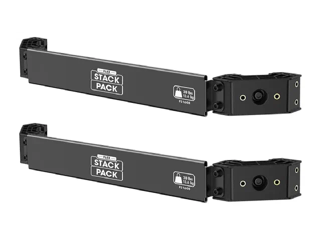 STACK PACK Side Mount Rails, 2-Pack