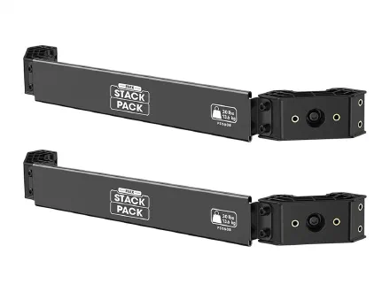 STACK PACK Side Mount Rails, 2-Pack