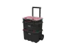 Stack-N-Roll System (3-piece: mobile cart + tool box + organizer)