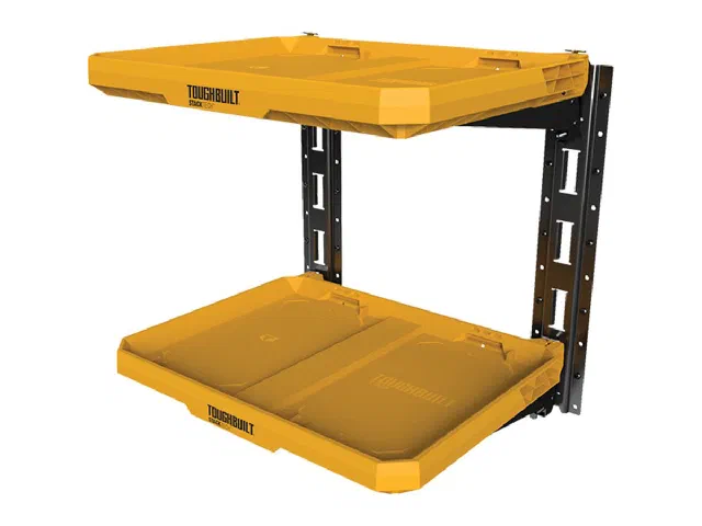 StackTech 2-Shelf System (E-Track wall shelves)